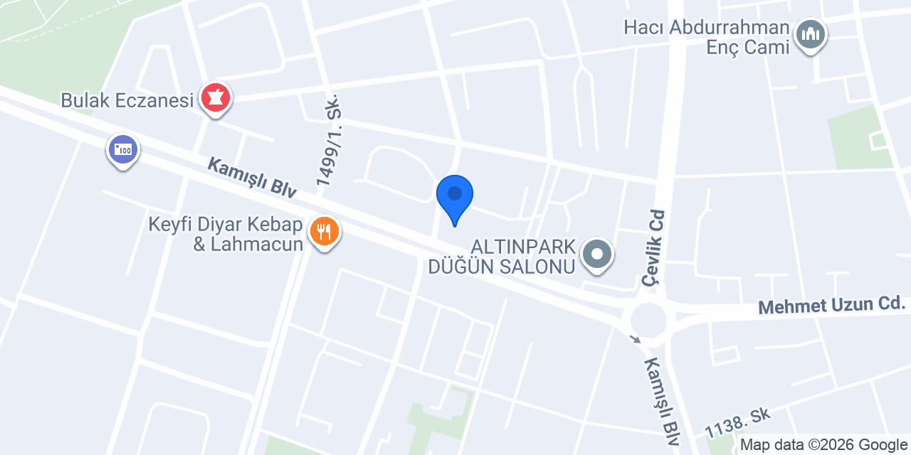 Kamişli Döner konumu