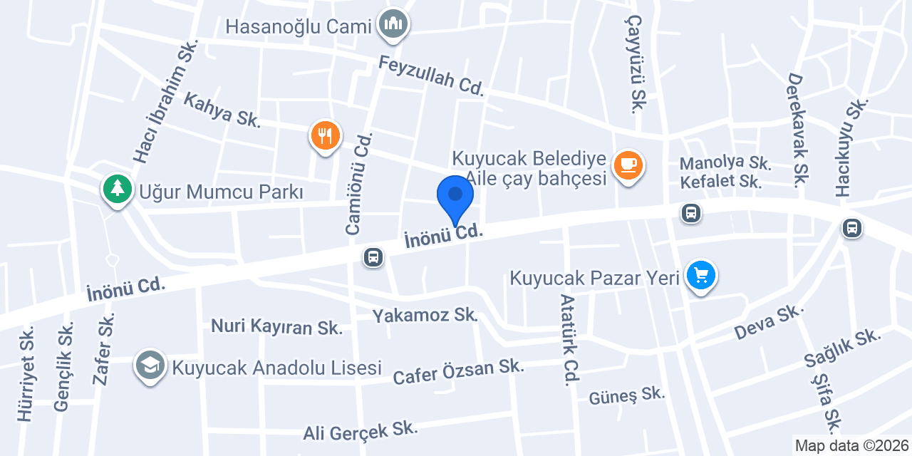 Park Pastanesi konumu