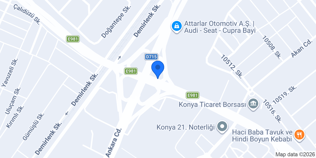 Bims Biriket Akgüller konumu