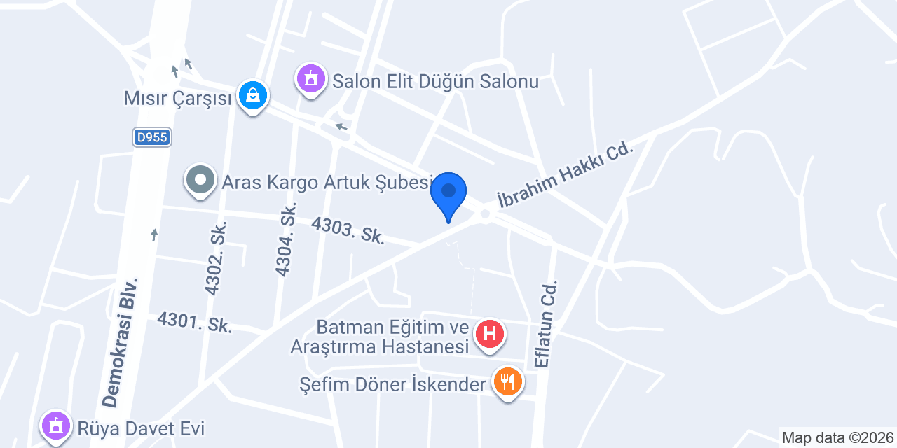 Yılmaz Eczanesi konumu