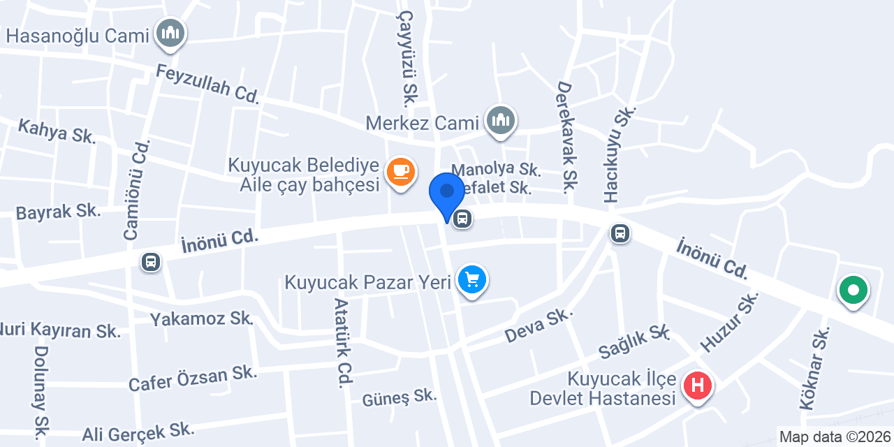 Karagöz Sarrafiye konumu