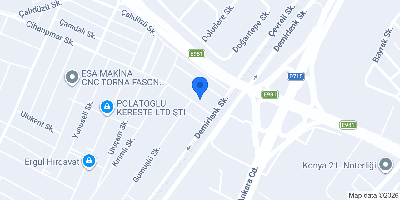 Peyke Sedir konumu