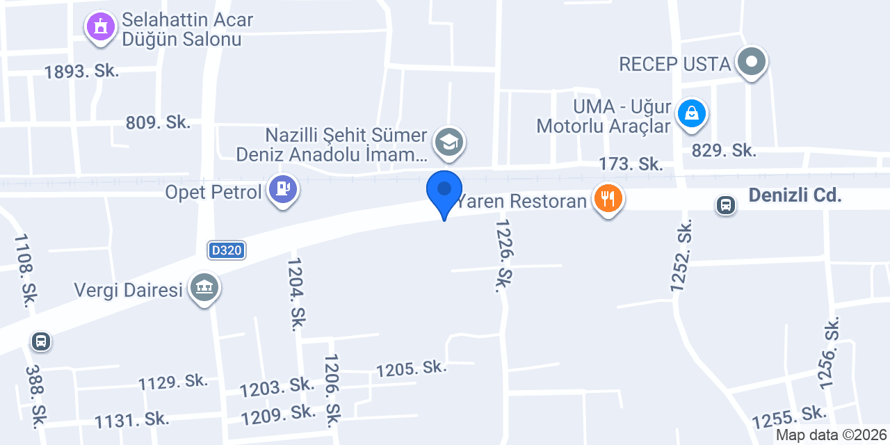 Kırlıoğlu Ltd Şti konumu