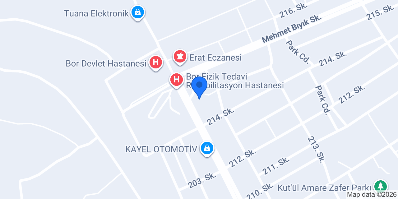 Oğuz Eczanesi konumu