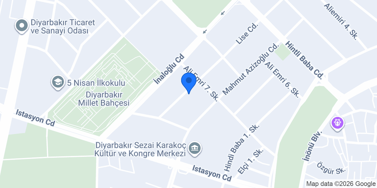 Diyarbakır Ramada Encore by Wyndham konumu