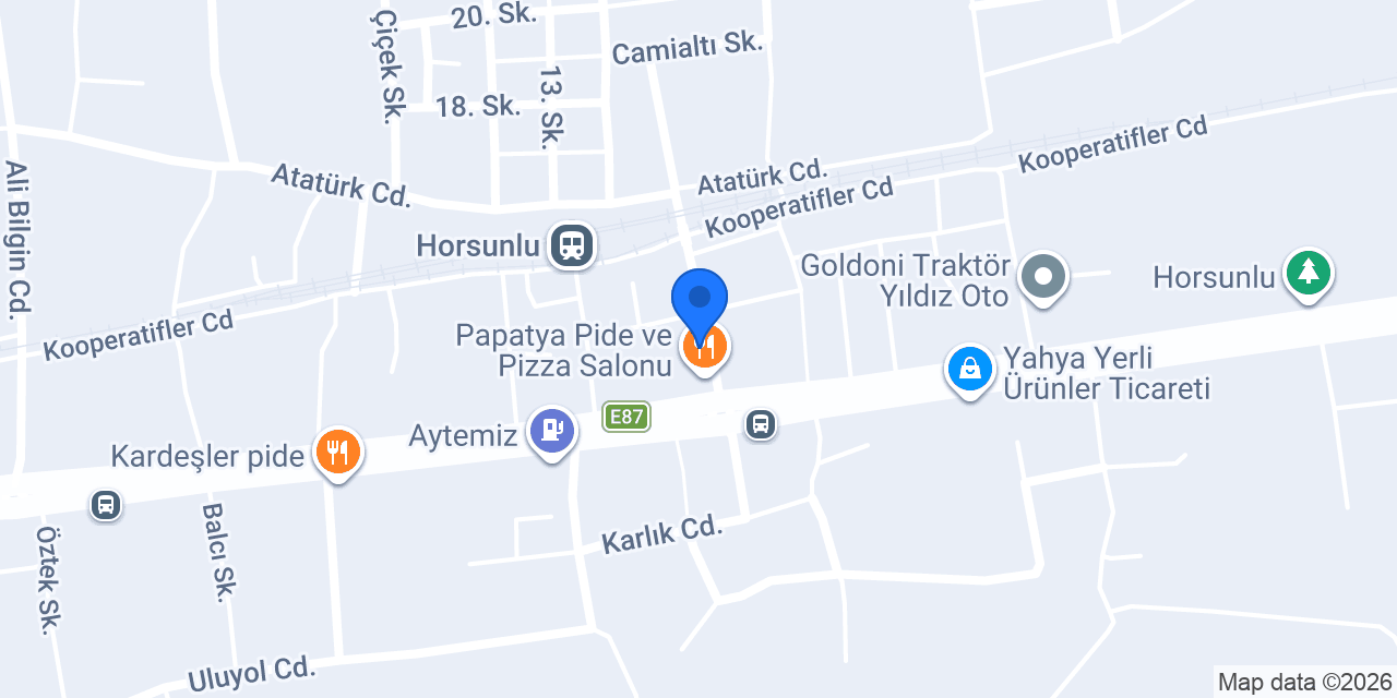 Horsunlu Polis Merkezi Amirliği konumu