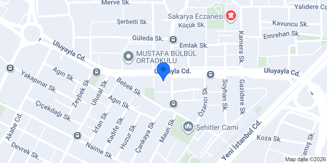 Centilmen Erkek Kuaförü konumu