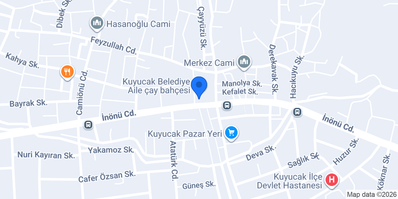 Kuyucak Taksi konumu
