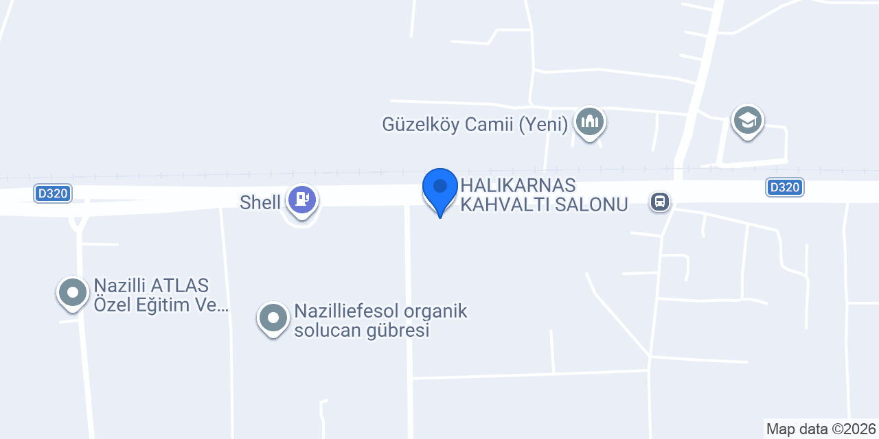 HALIKARNAS KAHVALTI SALONU konumu