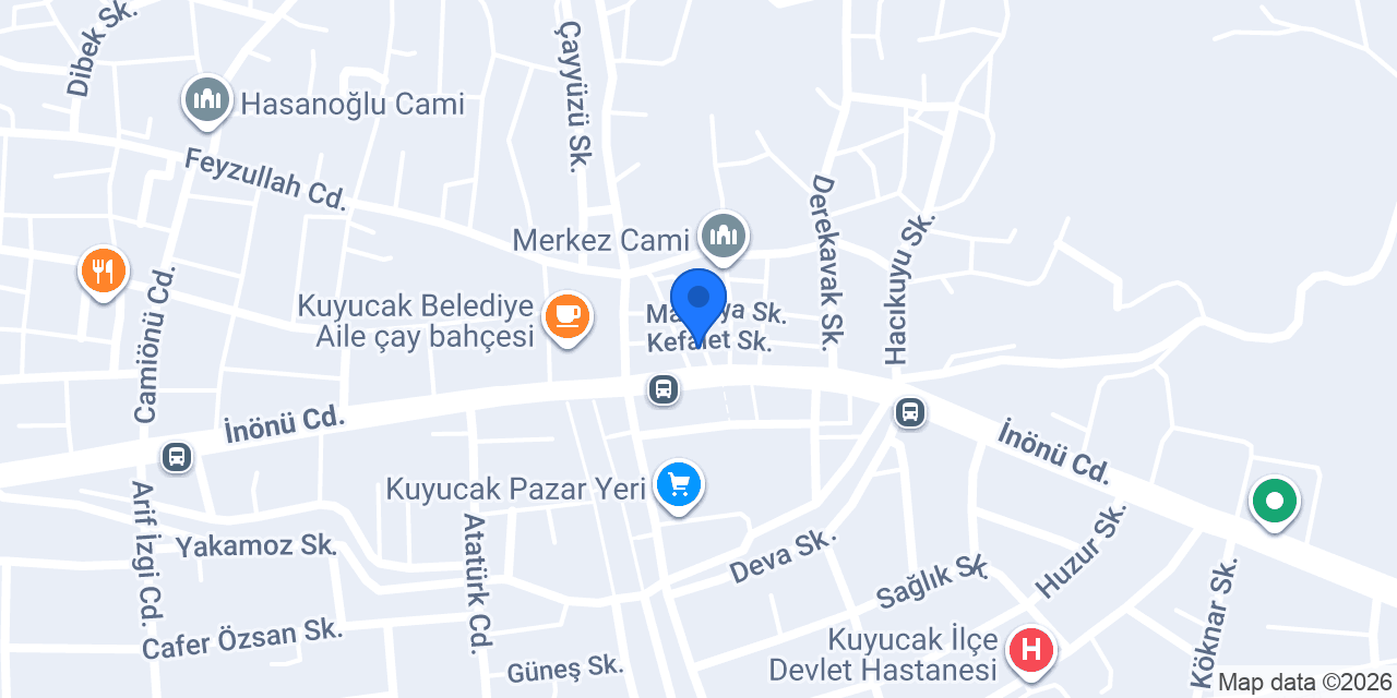 Mavi Elektrik konumu