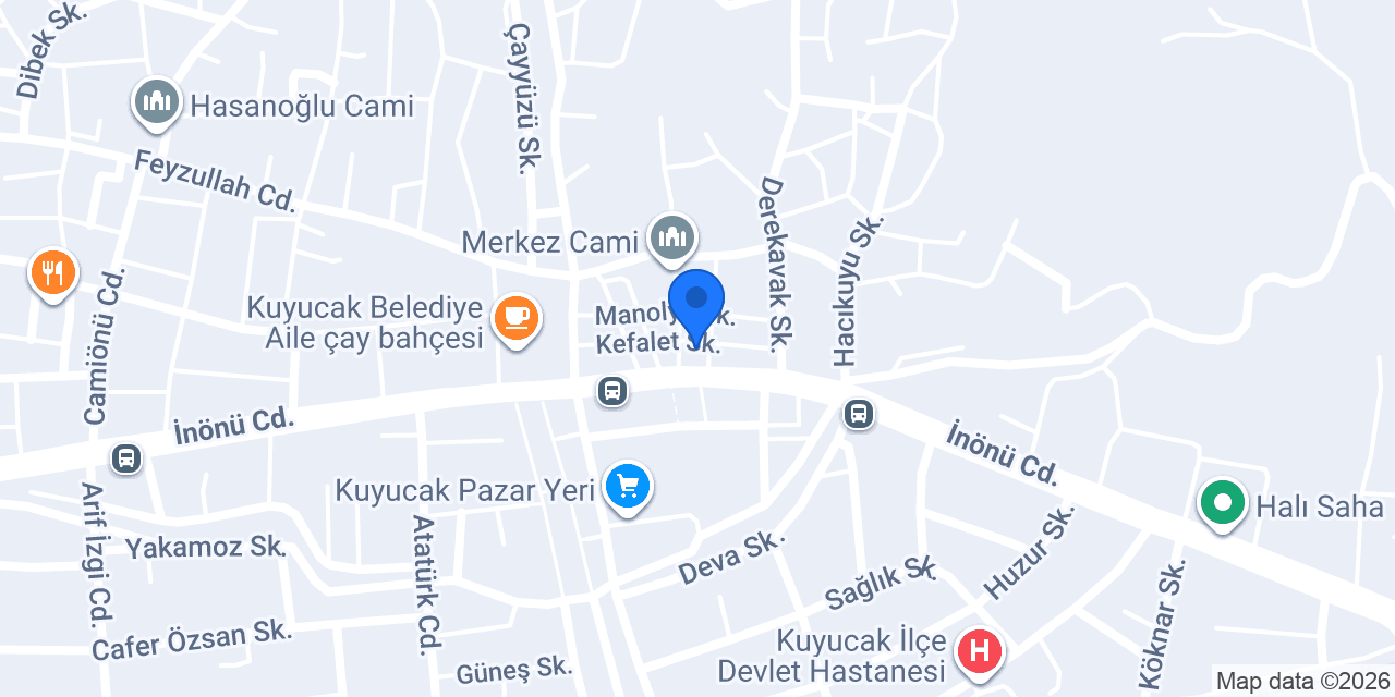 DEMİRELLİ Veteriner Kliniği konumu