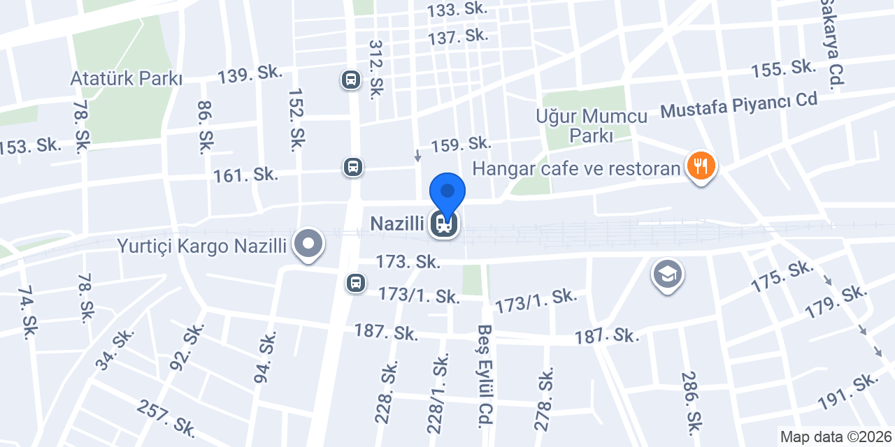 Taksici Mustafa Nazilli konumu