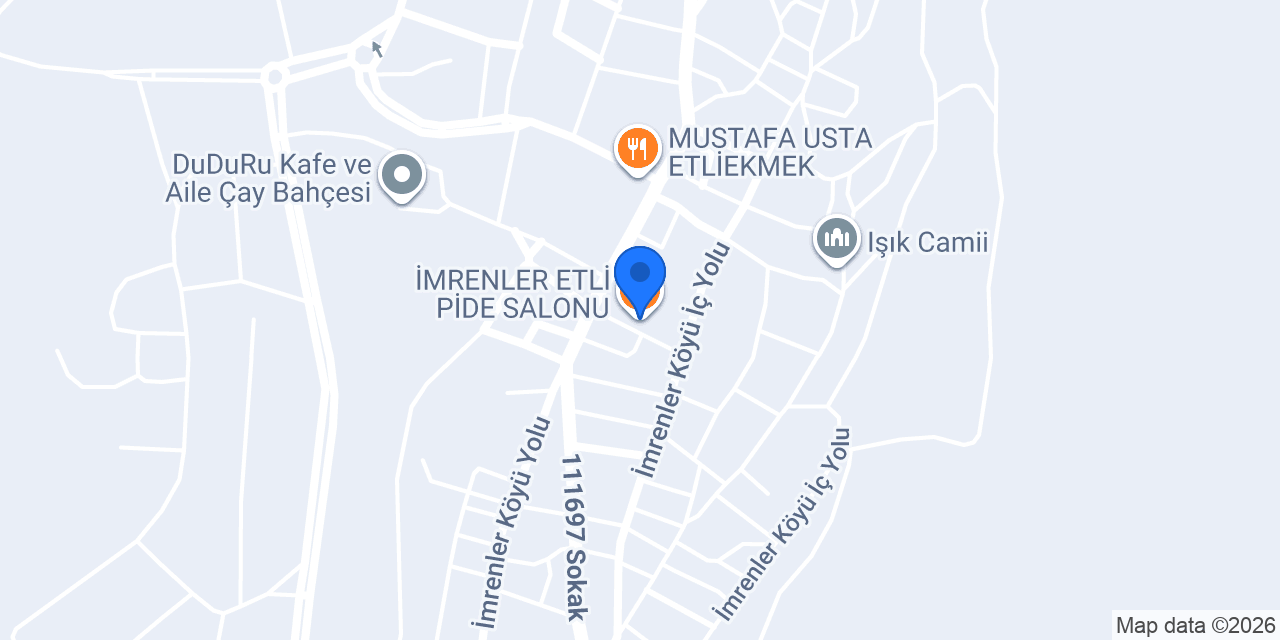 İMRENLER ETLİ PİDE SALONU konumu