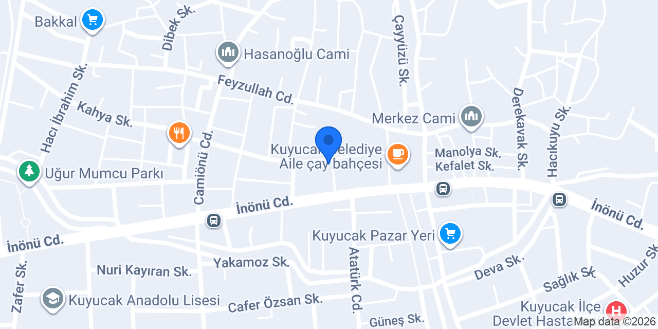 Kuyucak Noterliği konumu