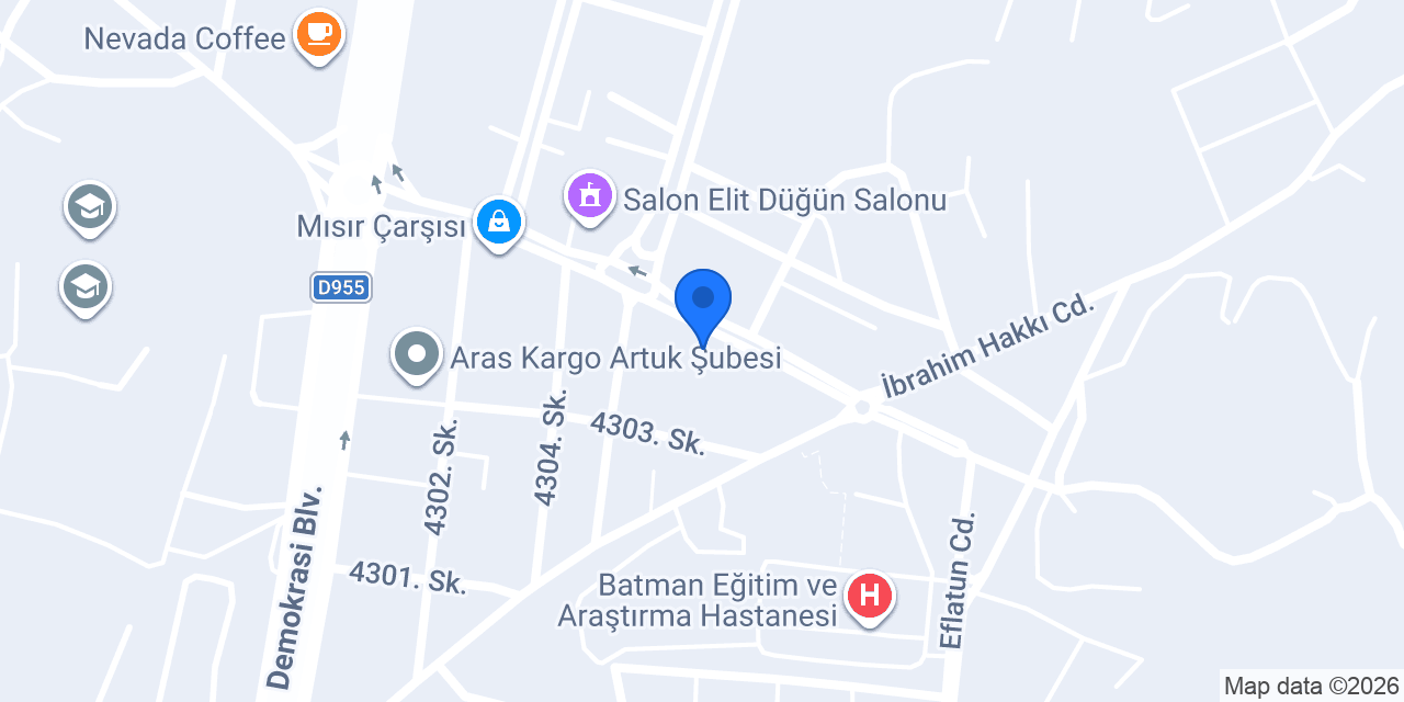 Mİ Gastro endüstriyel mutfak konumu