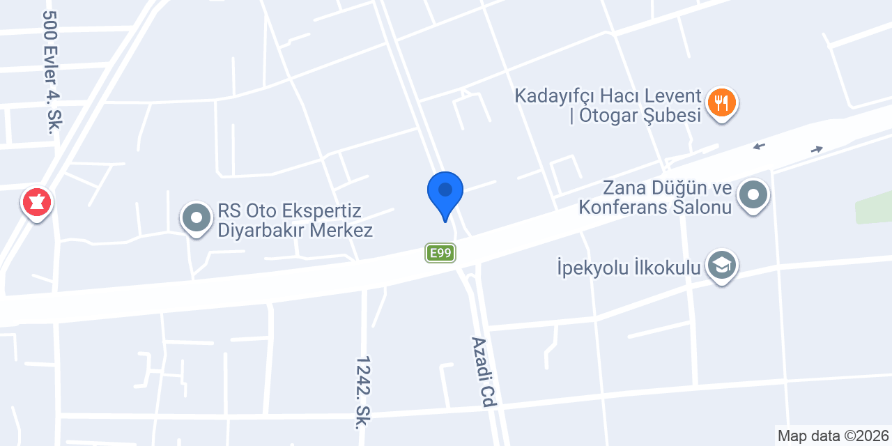 Yağar Yol Yardımı konumu