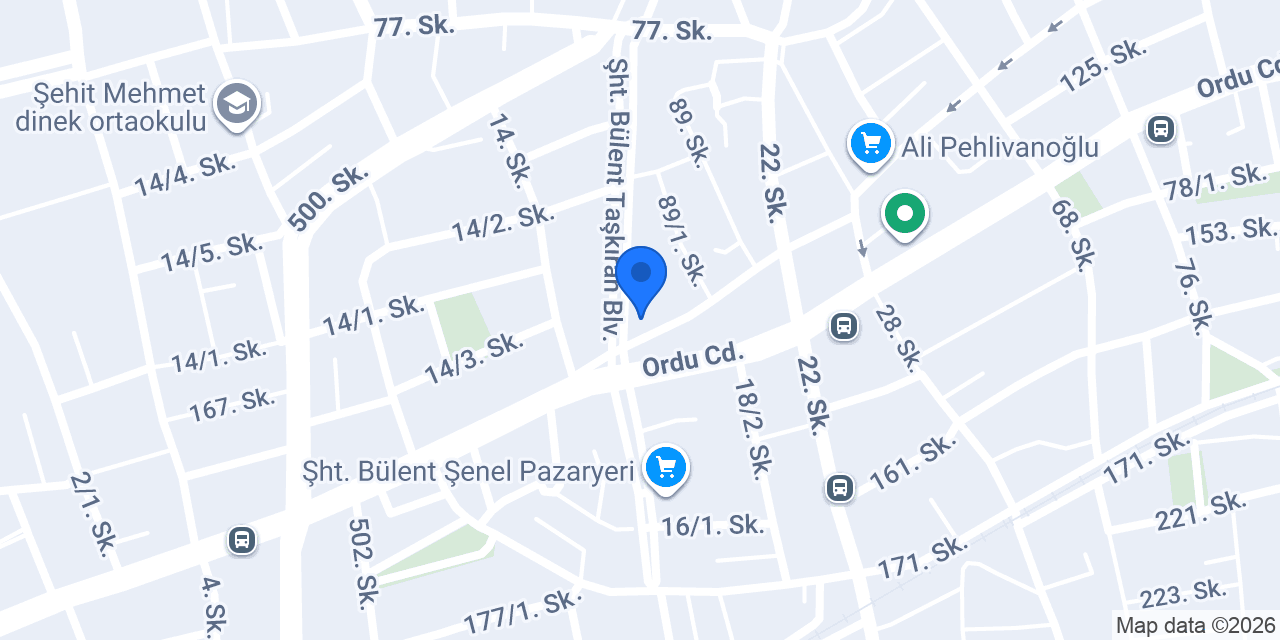 Demet Art Studio konumu
