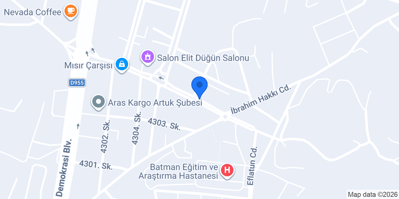 Nacaroğlu Batman konumu