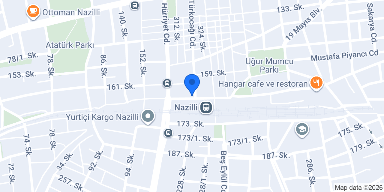 Kontrbus Coffee Co. Nazilli konumu
