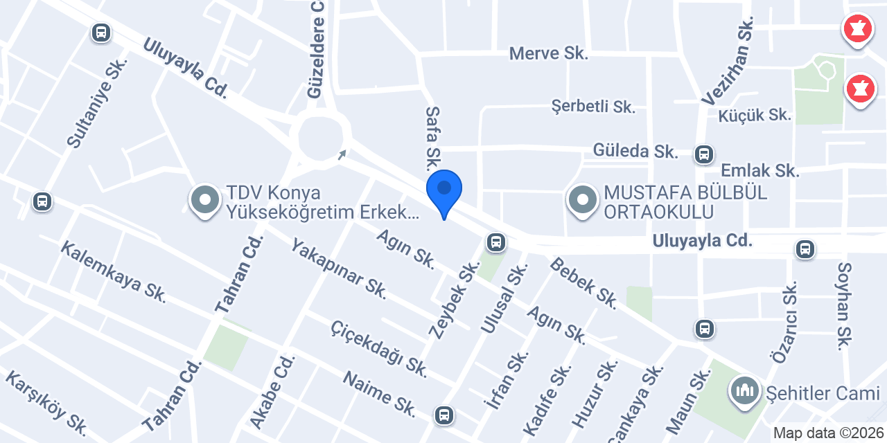 AKC Dekor konumu