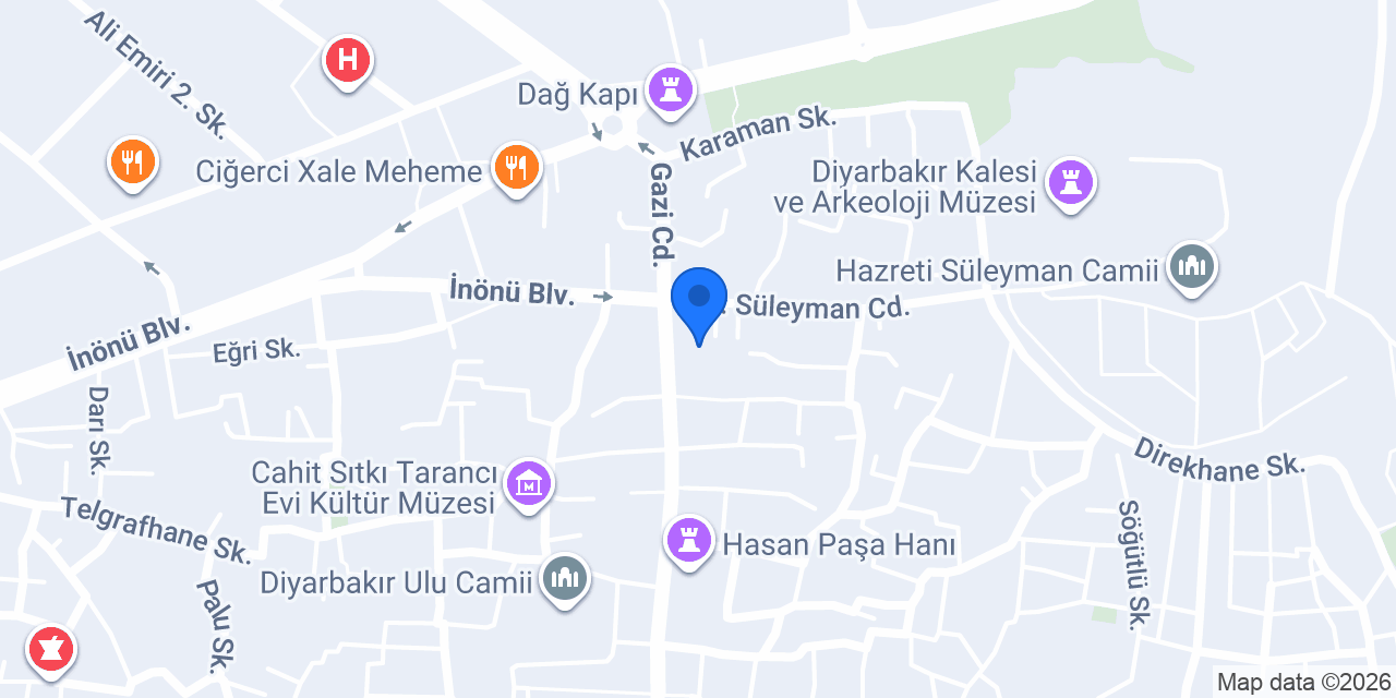 Dini Neşriyat Yayın Dağıtım konumu