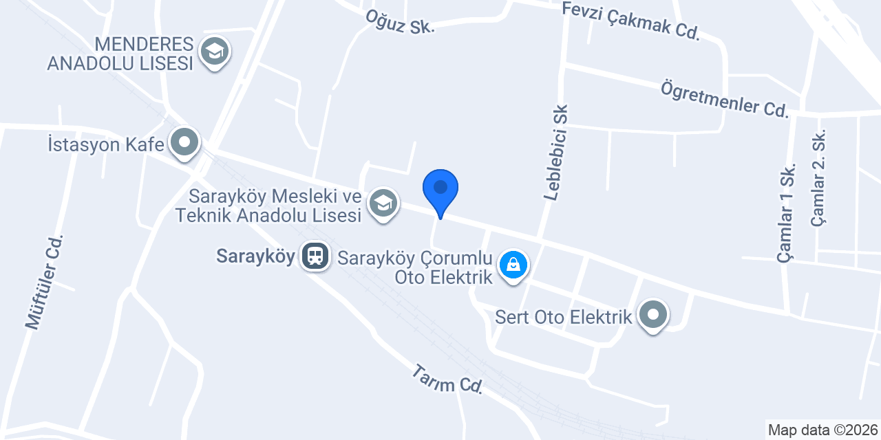 Demiryay Oto Servis konumu