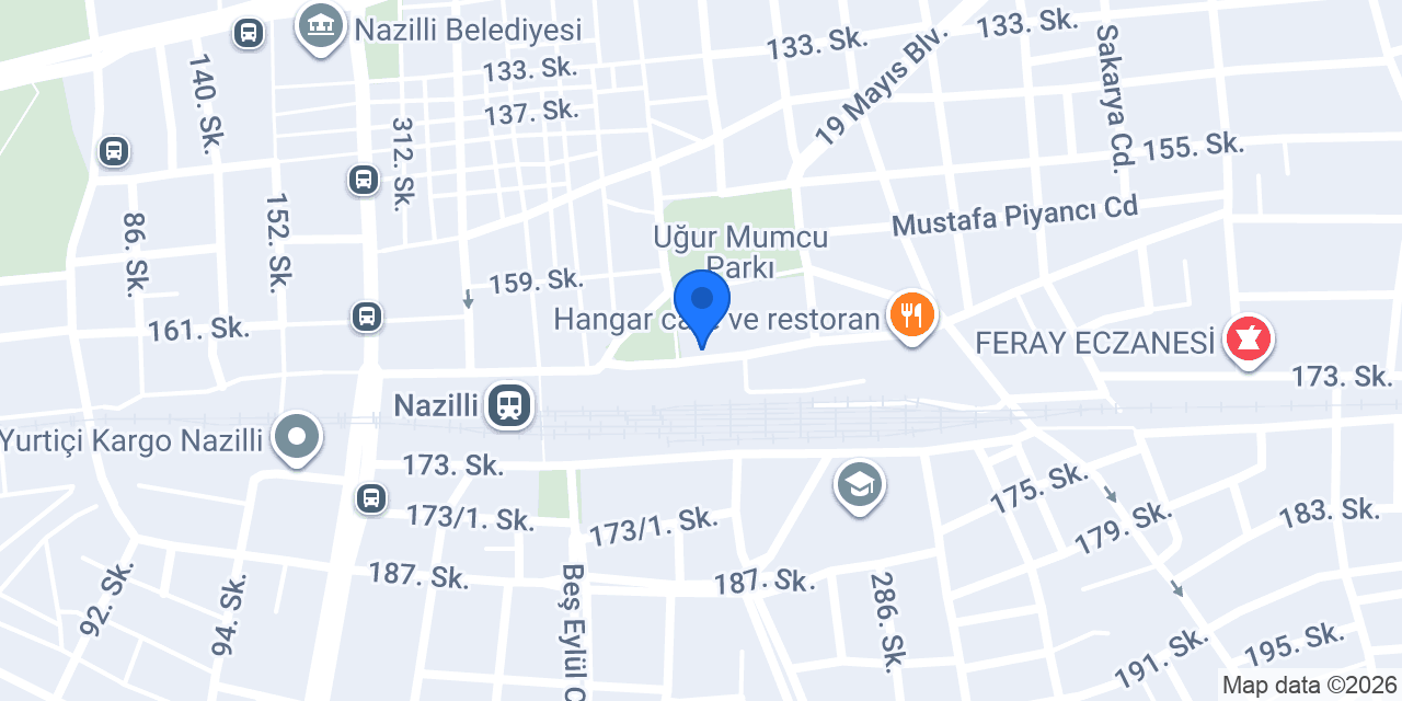 Nazilli Öğretmenevi ve ASO konumu