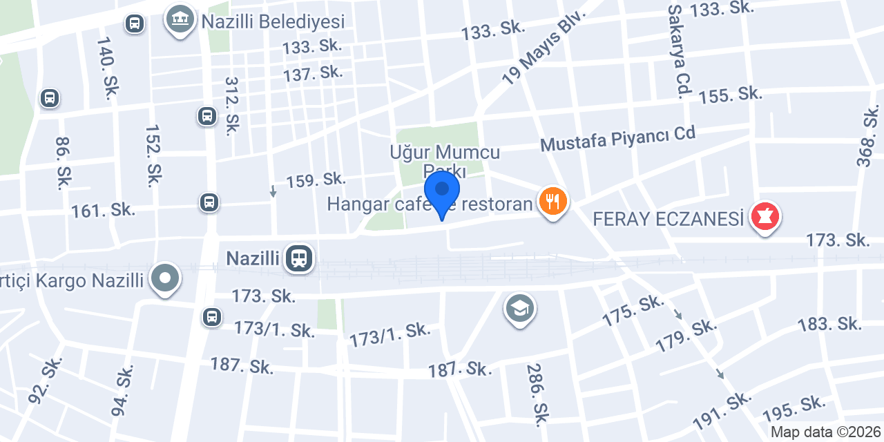 Nazilli Halk Eğitimi Merkezi Müdürlüğü konumu