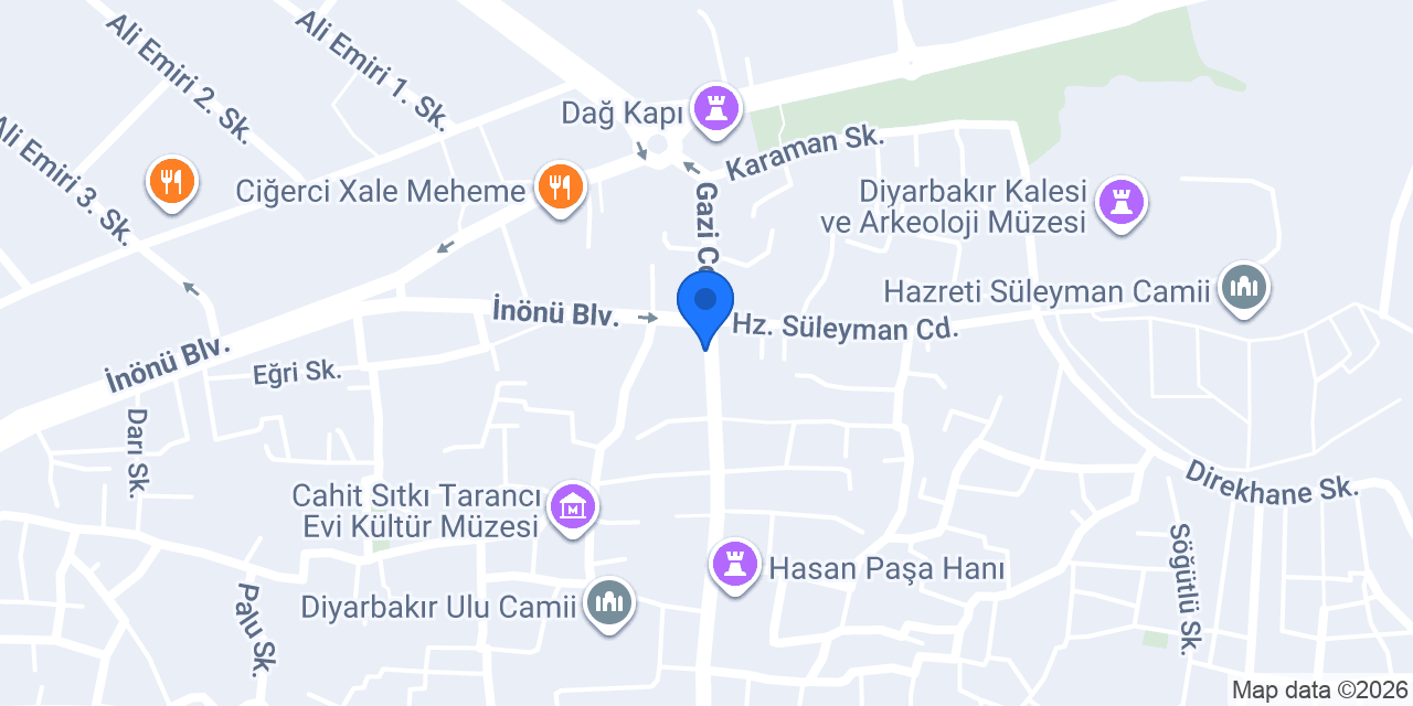 Toprak Eczanesi konumu