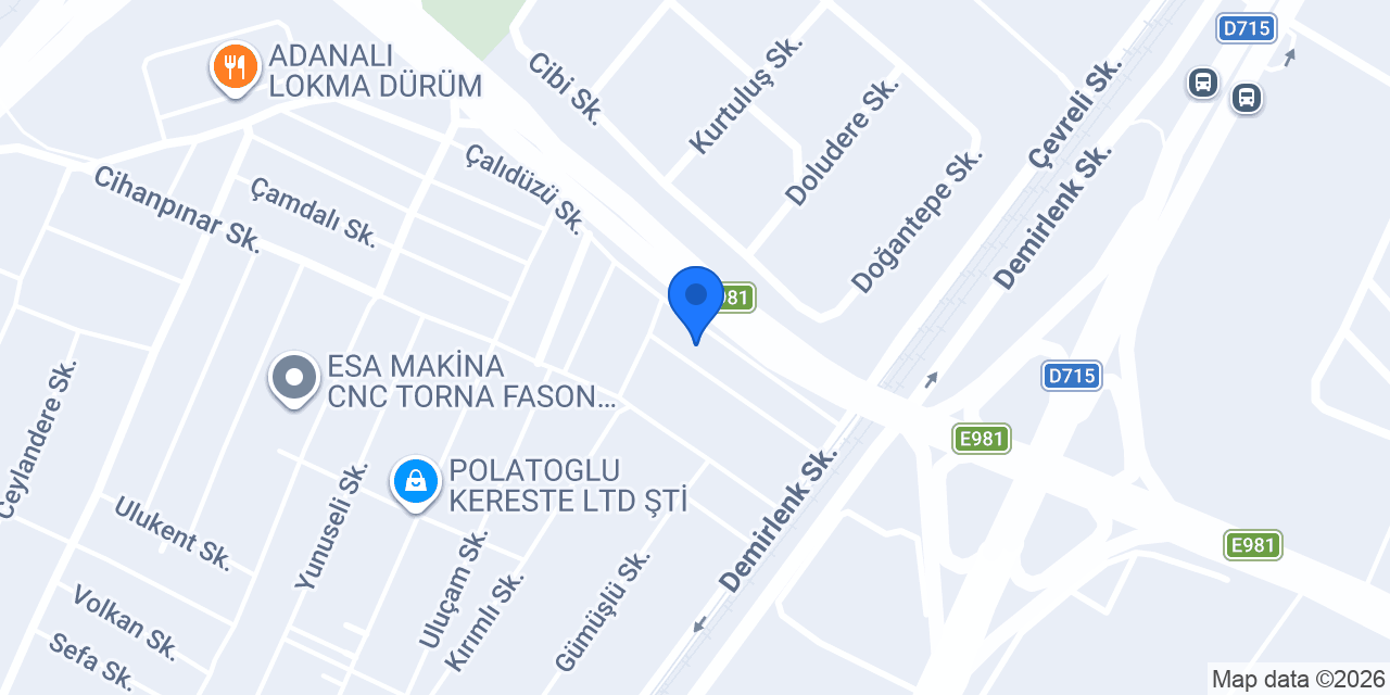 Eviva Modüler- Fidan Mobilya konumu