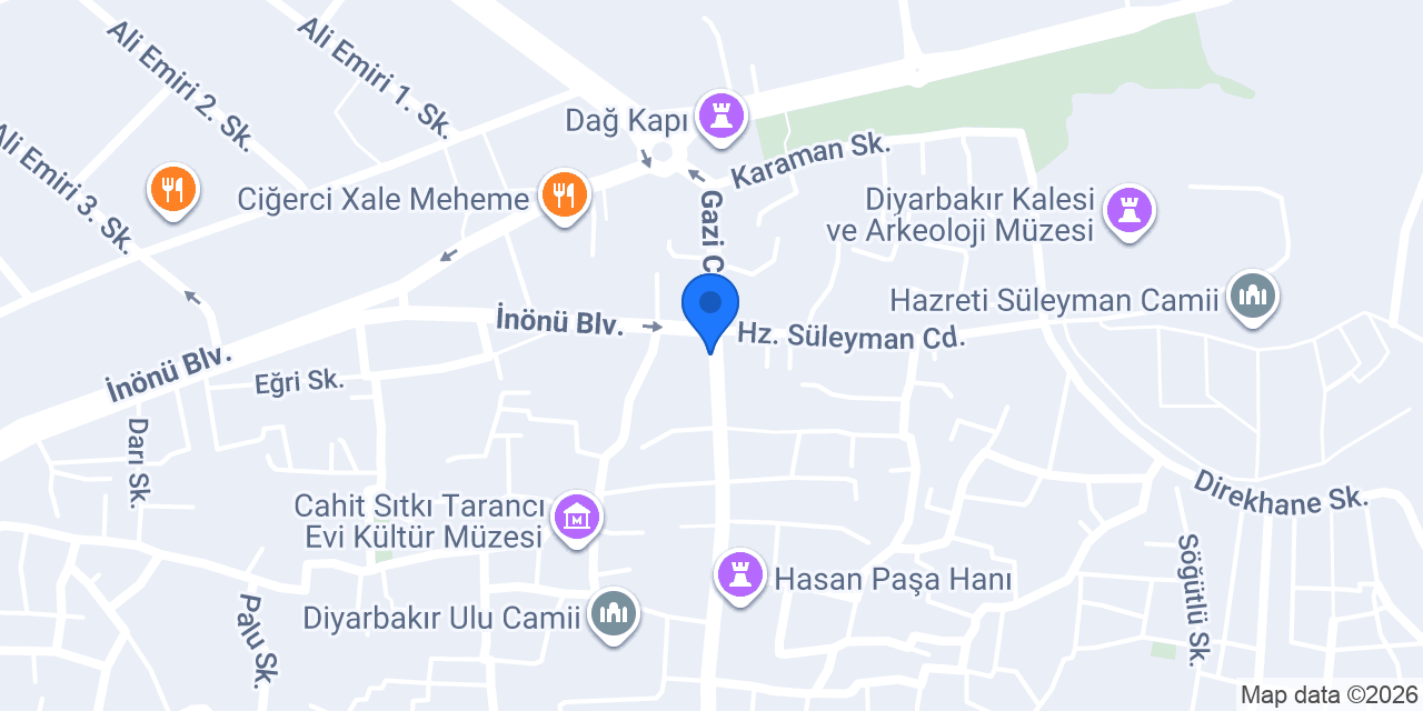 Has Gümüş Merkez konumu
