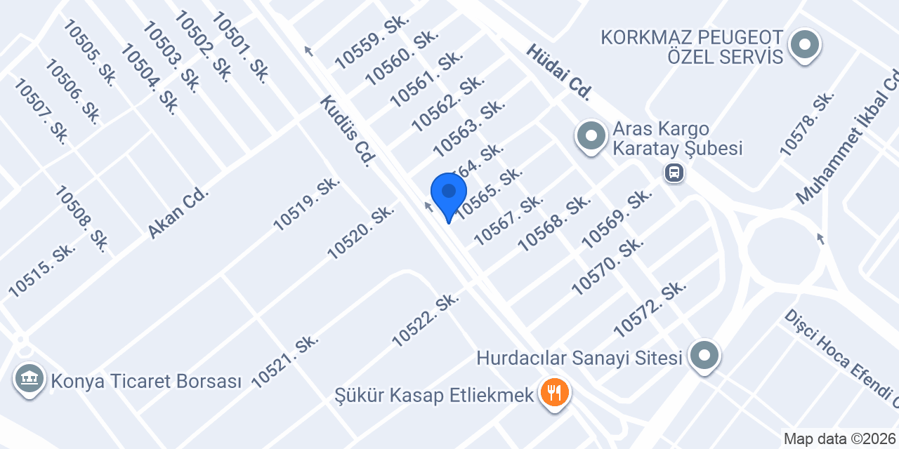 Bezirci Jeneratör konumu