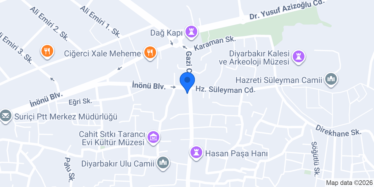 Su Eczanesi konumu