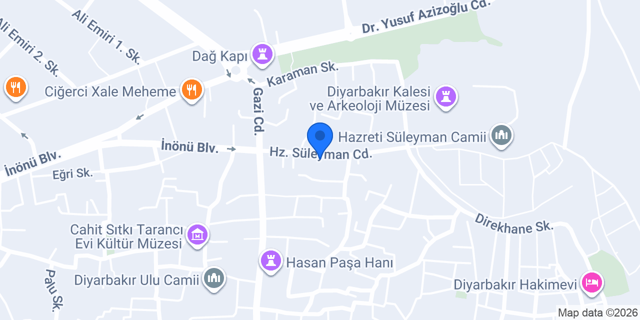 Hasuni Taş Hotel konumu