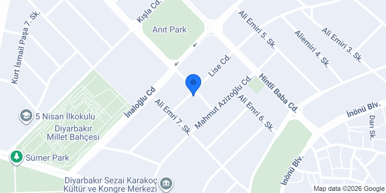 S.M.M.M. Öznur Orak konumu