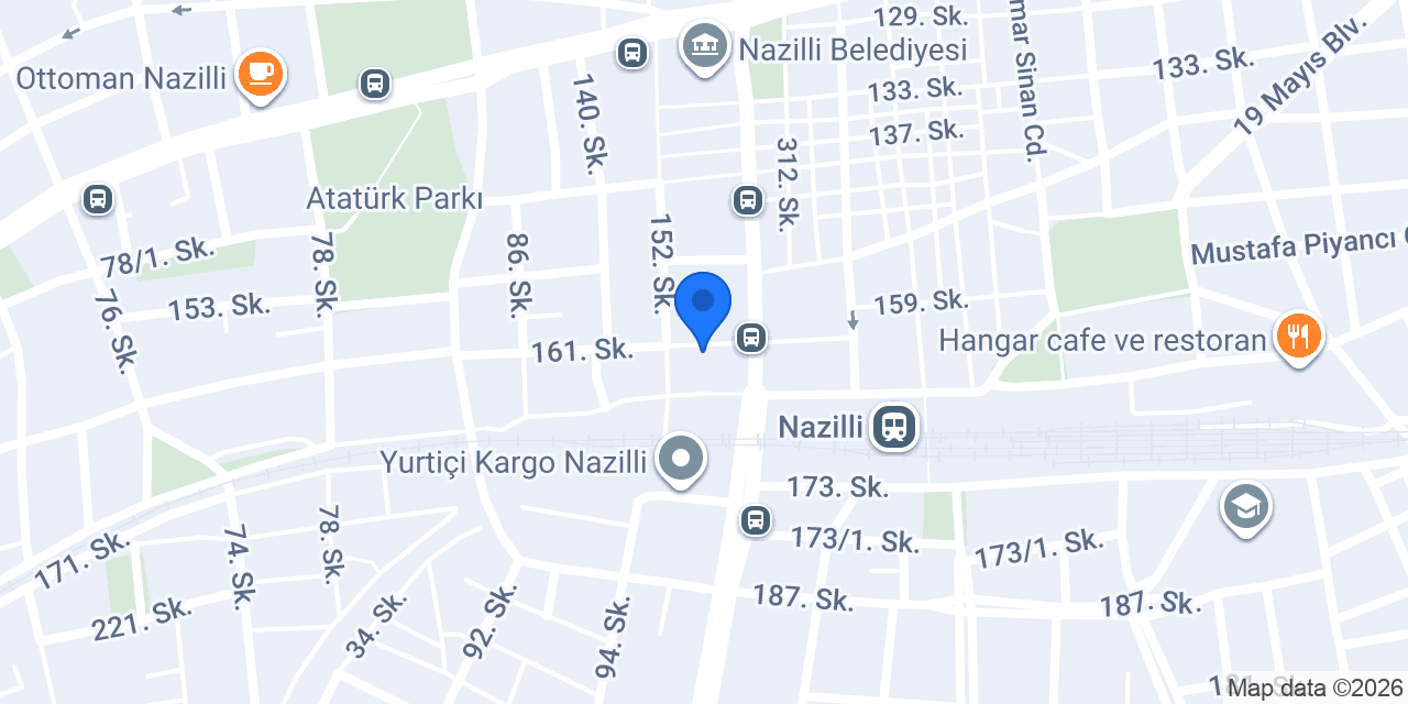 NAZİLLİ KESİŞİM AKADEMİ konumu