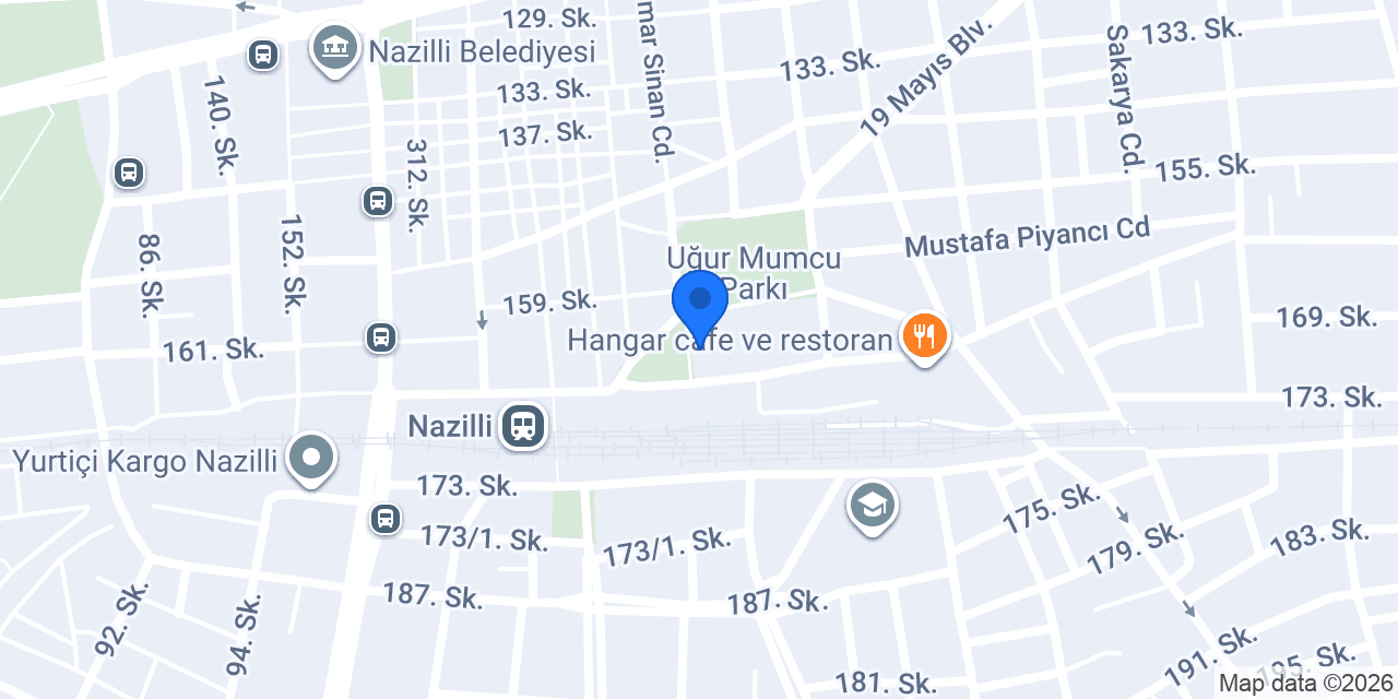 Ptt Nazilli Şubesi konumu