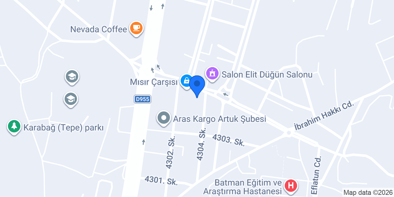 Alpamar Alışveriş Merkezi konumu
