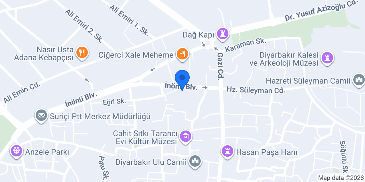 Kent Otel konumu