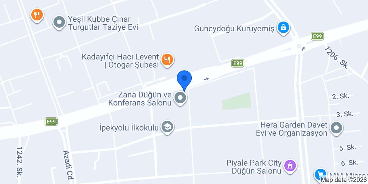 ÖZ NİSSA CAR konumu