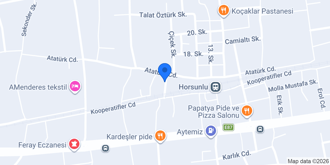 Atatürk Parkı konumu