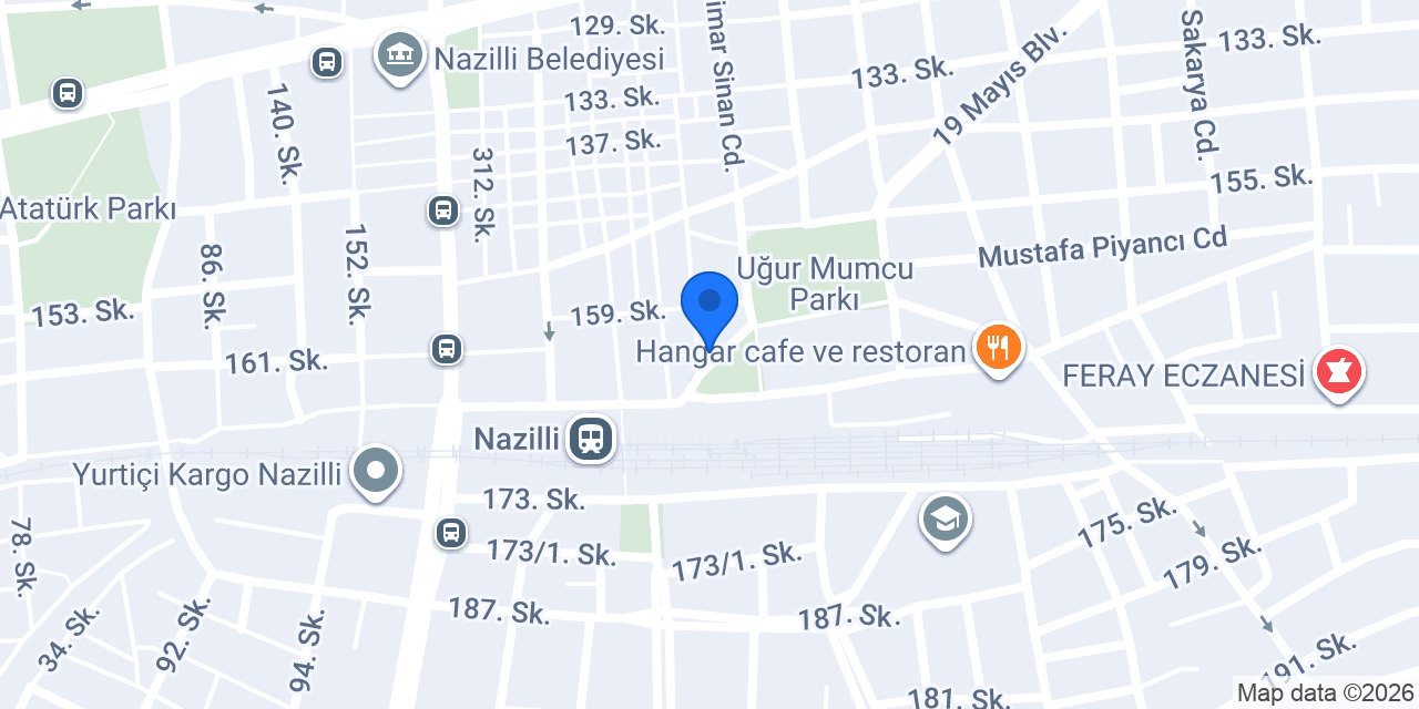 Eminevim Aydın Nazilli Şube konumu
