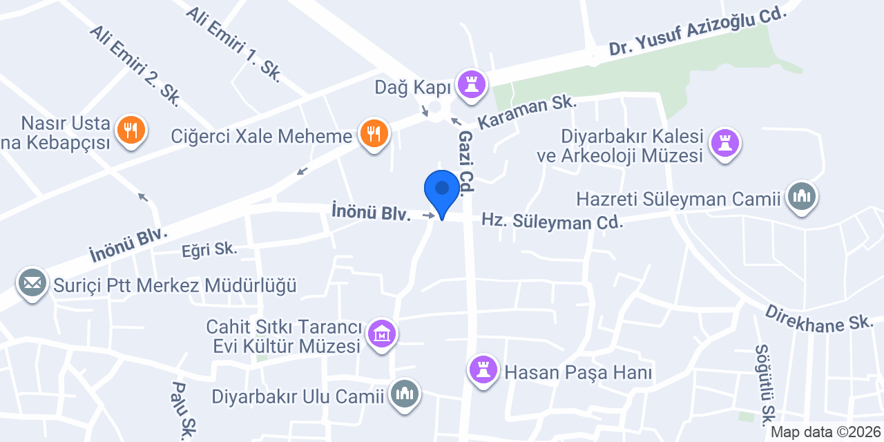 Jiber Dağkapı Mağazası konumu