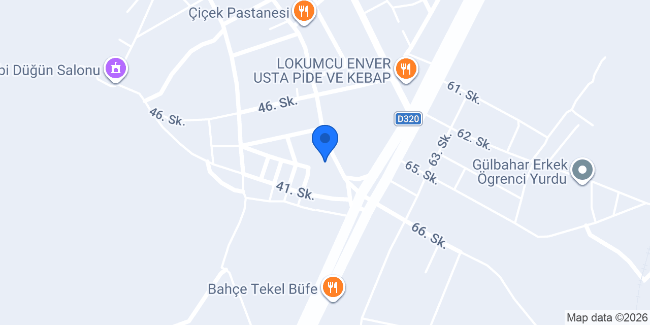 Dazkırı Anadolu Lisesi konumu