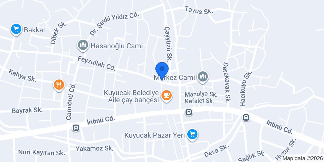 ANG Ağaç ve Fidan konumu