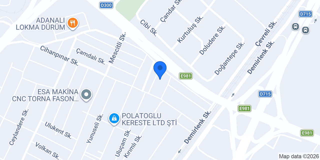 Salim Büro Mobilya konumu