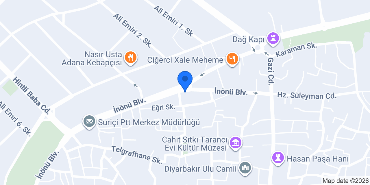 Yüzenler Sürücü Kursu konumu