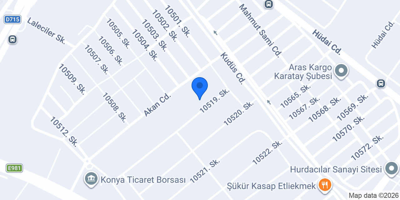 Asilçay Grup Mühendislik konumu