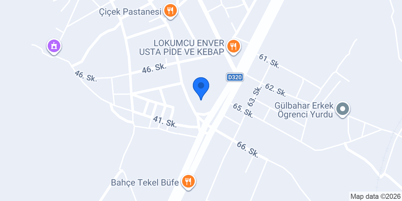 Alkim Ortaokulu konumu