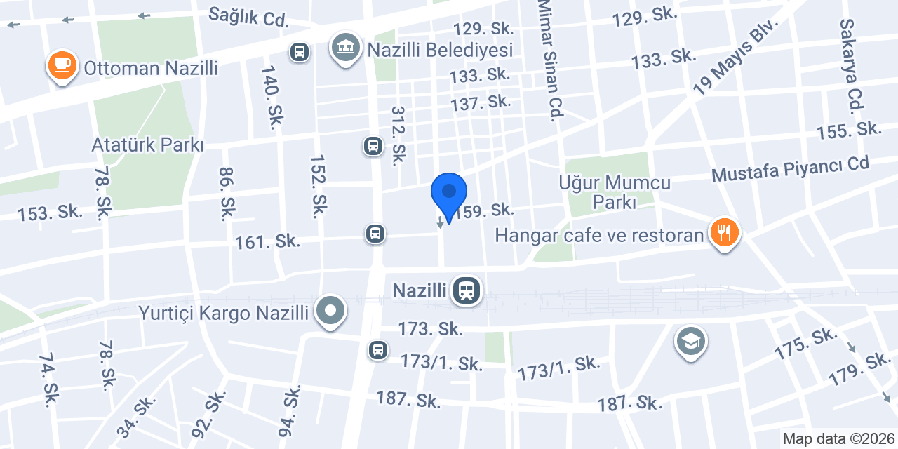ÜLKEA Nazilli AVM konumu
